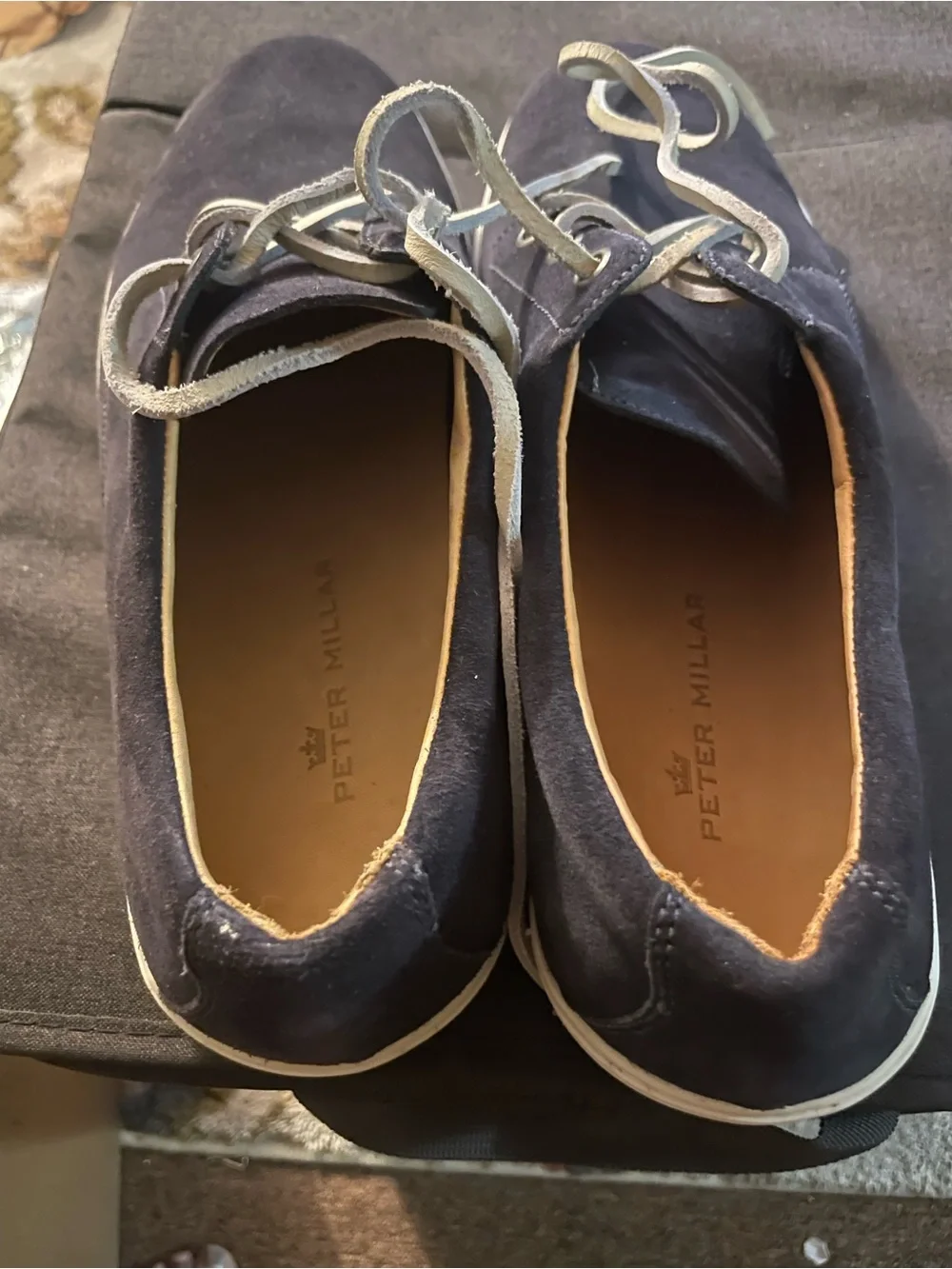 Peter Millar Summertime Suede Sneaker Men’s Size 11 READ DESCRIPTION